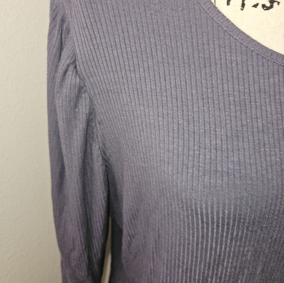 Time And Tru Womans 3/4 Sleeve Gray Shirt Size Xxxl (22) - Picture 4 of 12